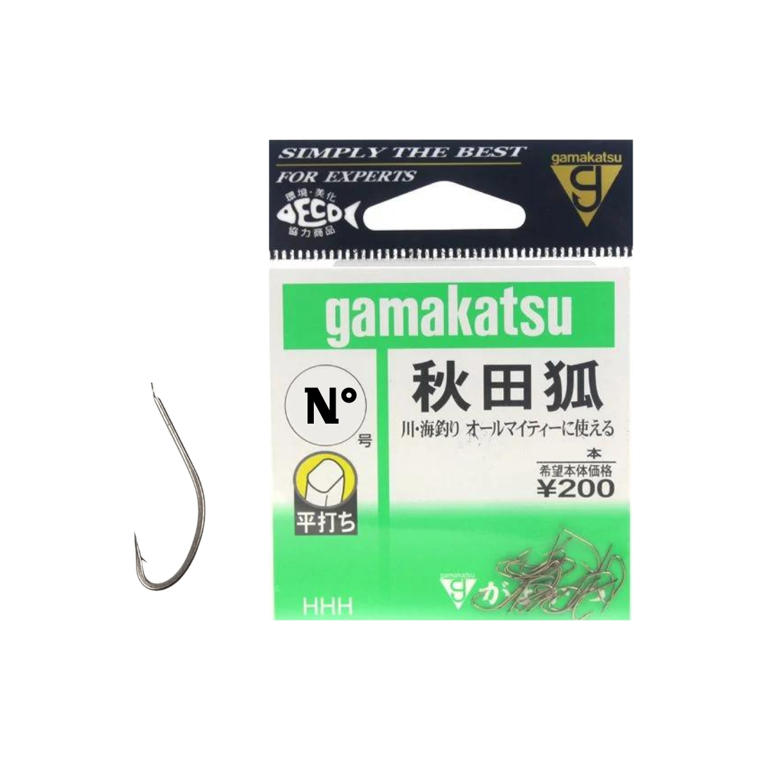鵺丸 Anzol Gamakatsu Akita Kitsune