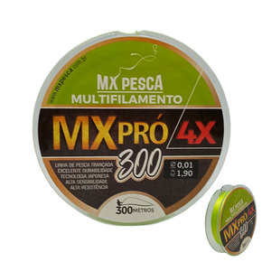 Linha Multifilamento MX Pró 300m - Laranja