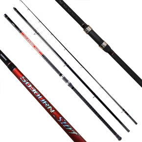 シンジロウ Vara Shimano Sojourn Surf Rotary 4.50m Casting (3 Partes)