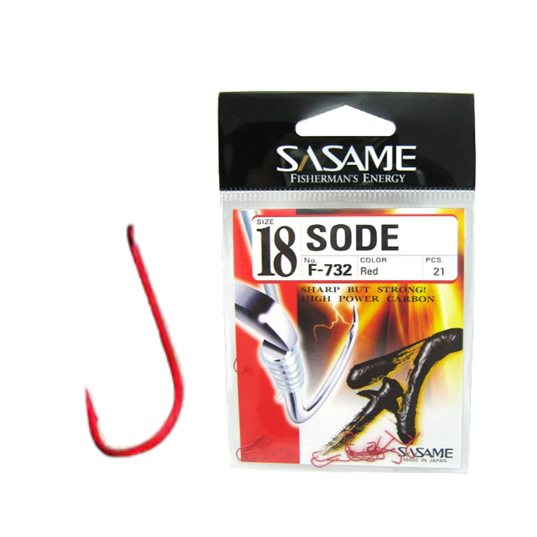 Anzol Sasame Sode F-732 Red