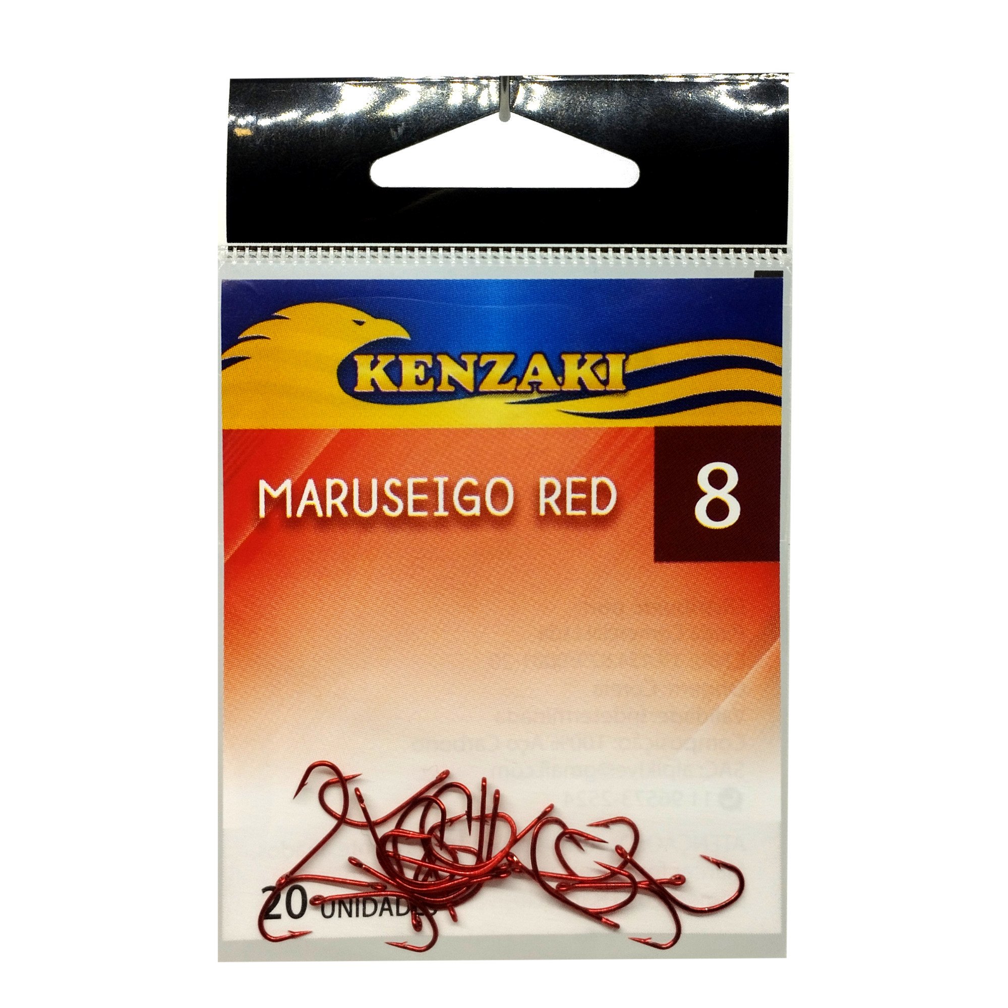 Anzol Kenzaki Maruseigo Red Empatado