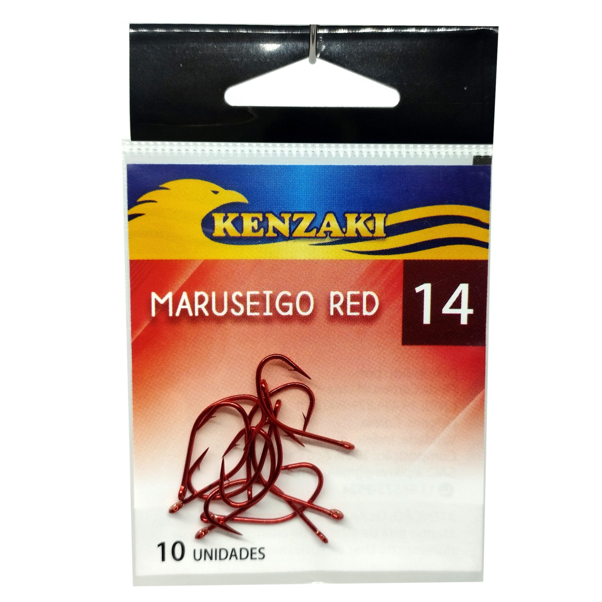 Anzol Kenzaki Maruseigo Red Empatado