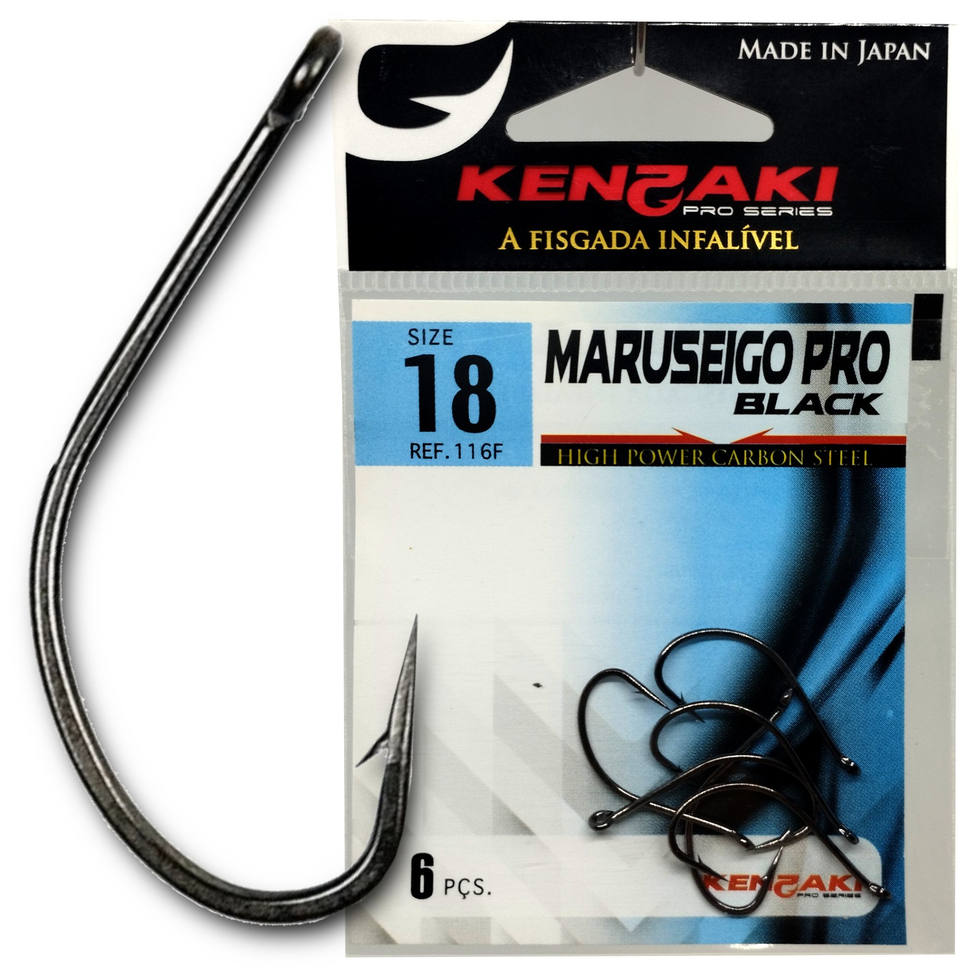 Anzol Kenzaki Maruseigo Pro Black
