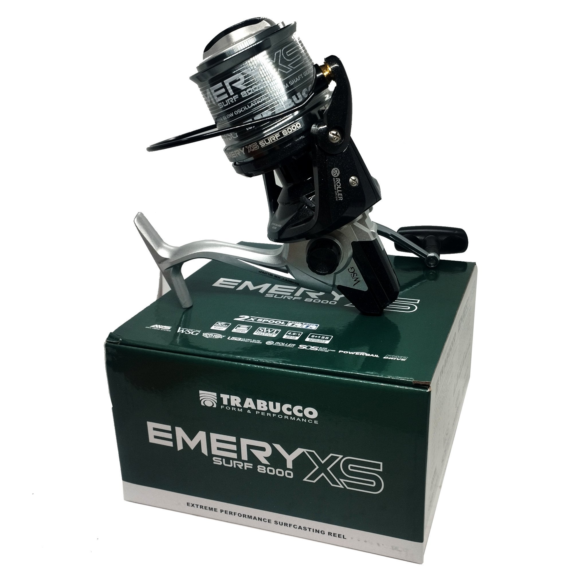 Molinete Trabucco - Emery Surf XS 8000 7 Rol