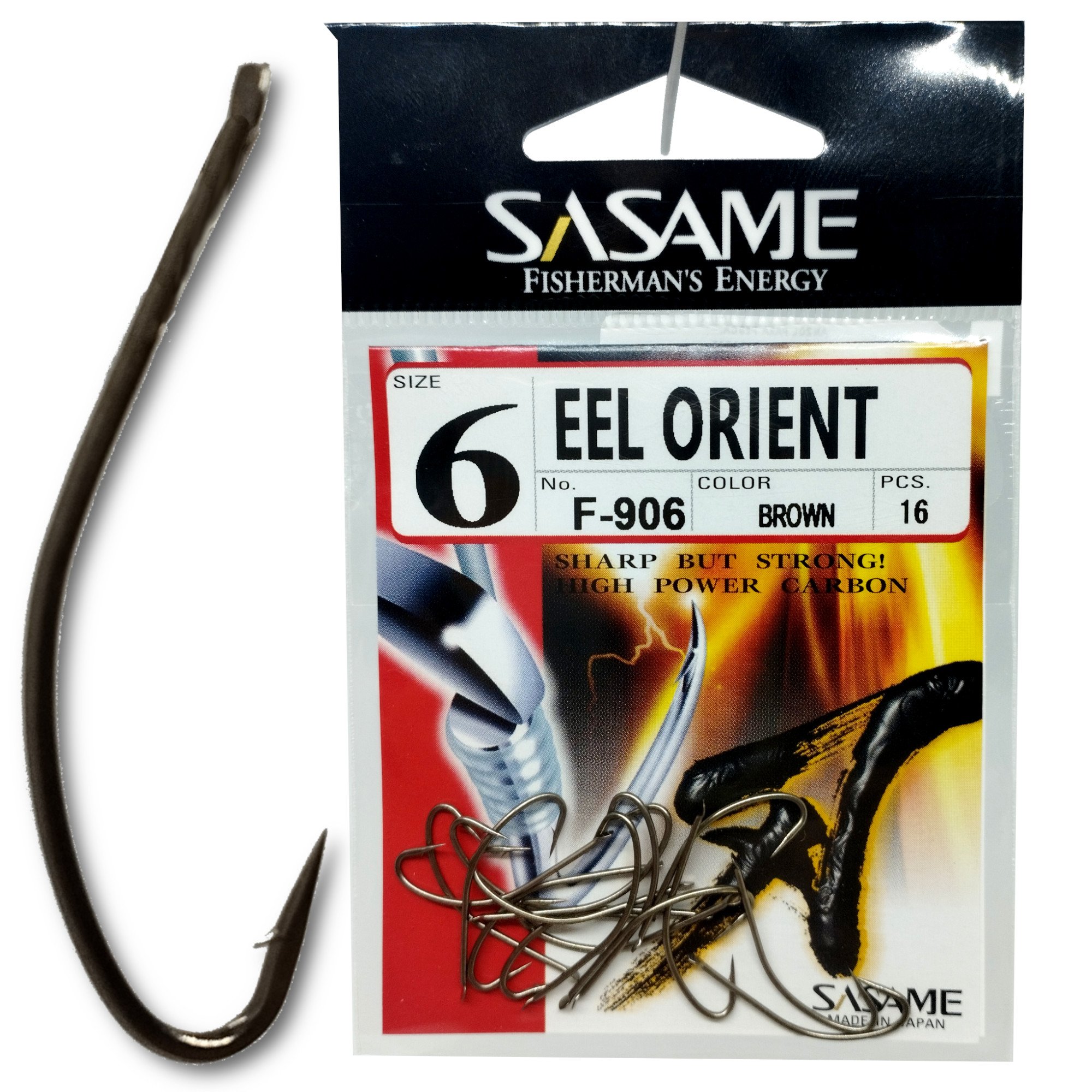 アングルード沼 NM～NM- Anzol Sasame EEL Orient F-906 Brown