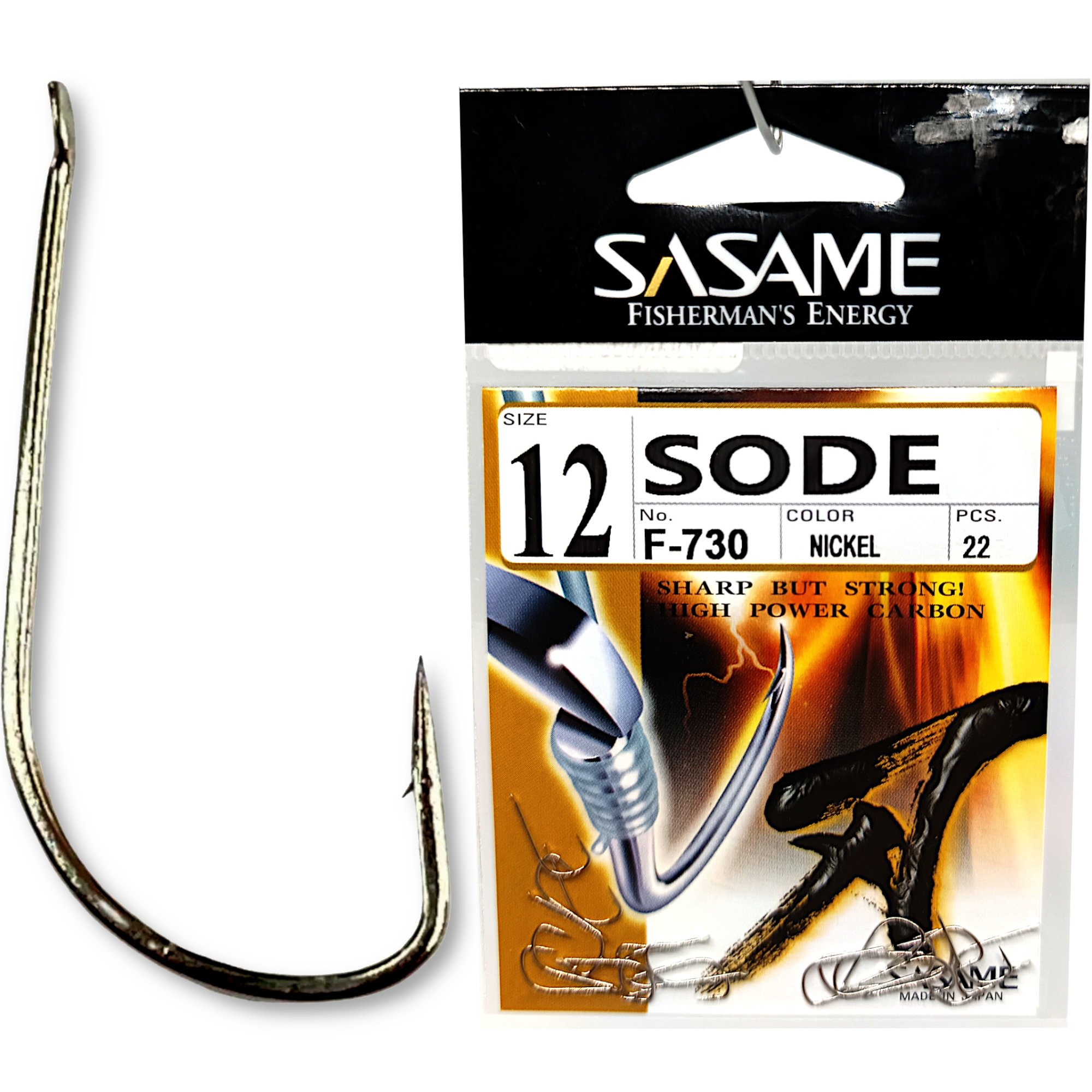 Anzol Sasame SODE F-730 Nickel