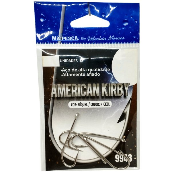 Anzol American Kirby 9943 - MX Pesca
