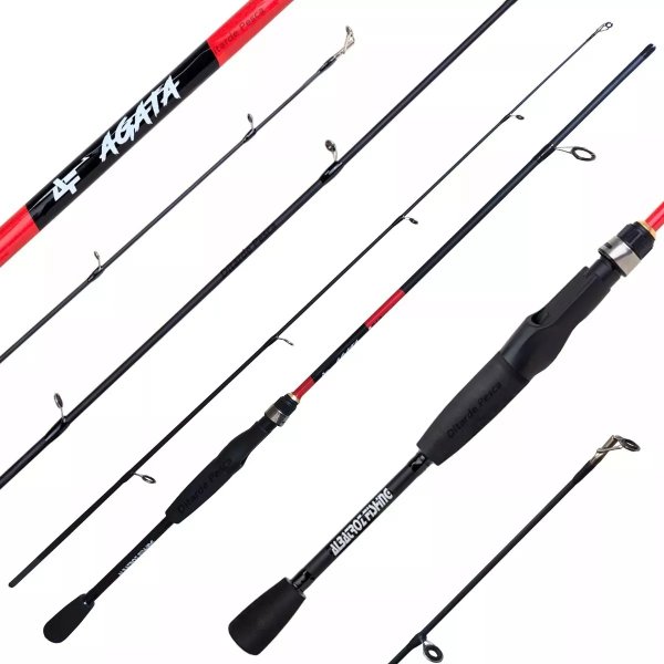 Vara Molinete Agata S602 (1,80m) 6-12lbs Albatroz Fishing