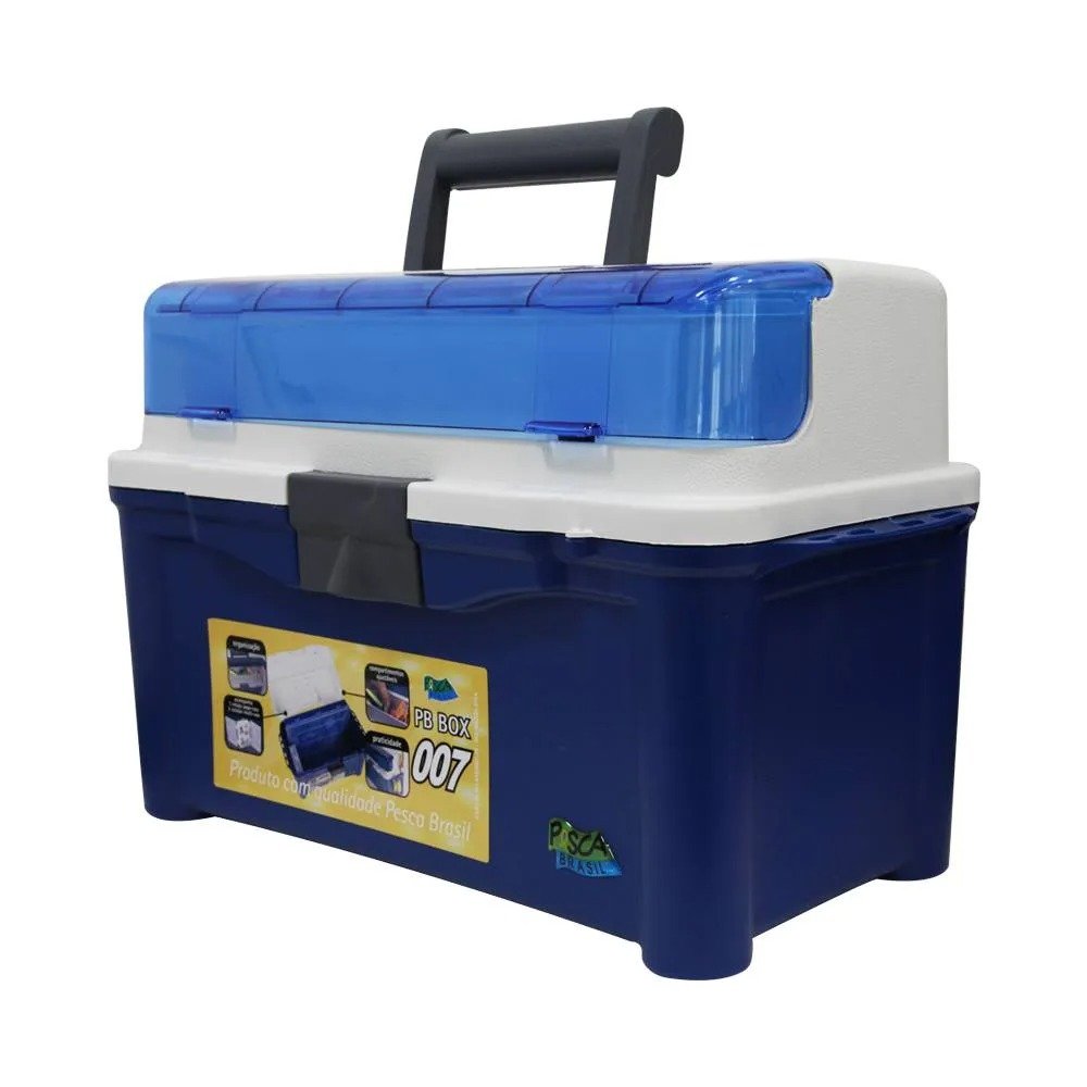 TOKIO COBALT AS-70 & AS-40 セット Caixa com 3 estojos e compartimento ajustáveis Pesca Brasil - PB