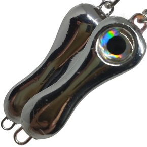 Isca Jumping Jig Cromado - Ciclope 10 | 15 | 20 | 25g