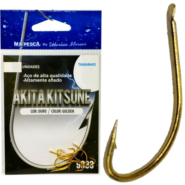 anzu　pg5×2+PG-L×1+カッター4点セット Anzol Akita Kitsune Gold - MX Pesca