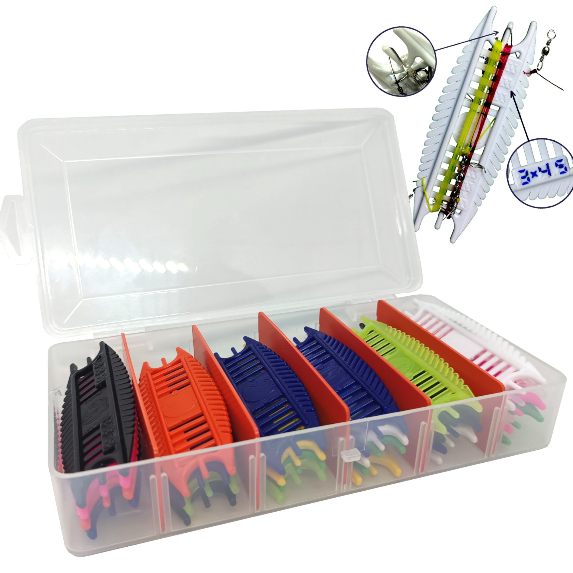 Estojo Marine Sports Tackle Box Water Resistant MWR358 - C/ 16