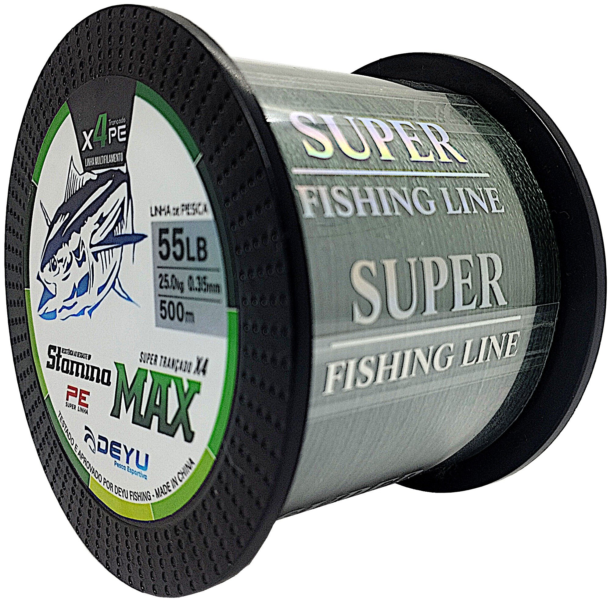 Linha Multifilamento Stamina MAX 4X PE | 300m Braid