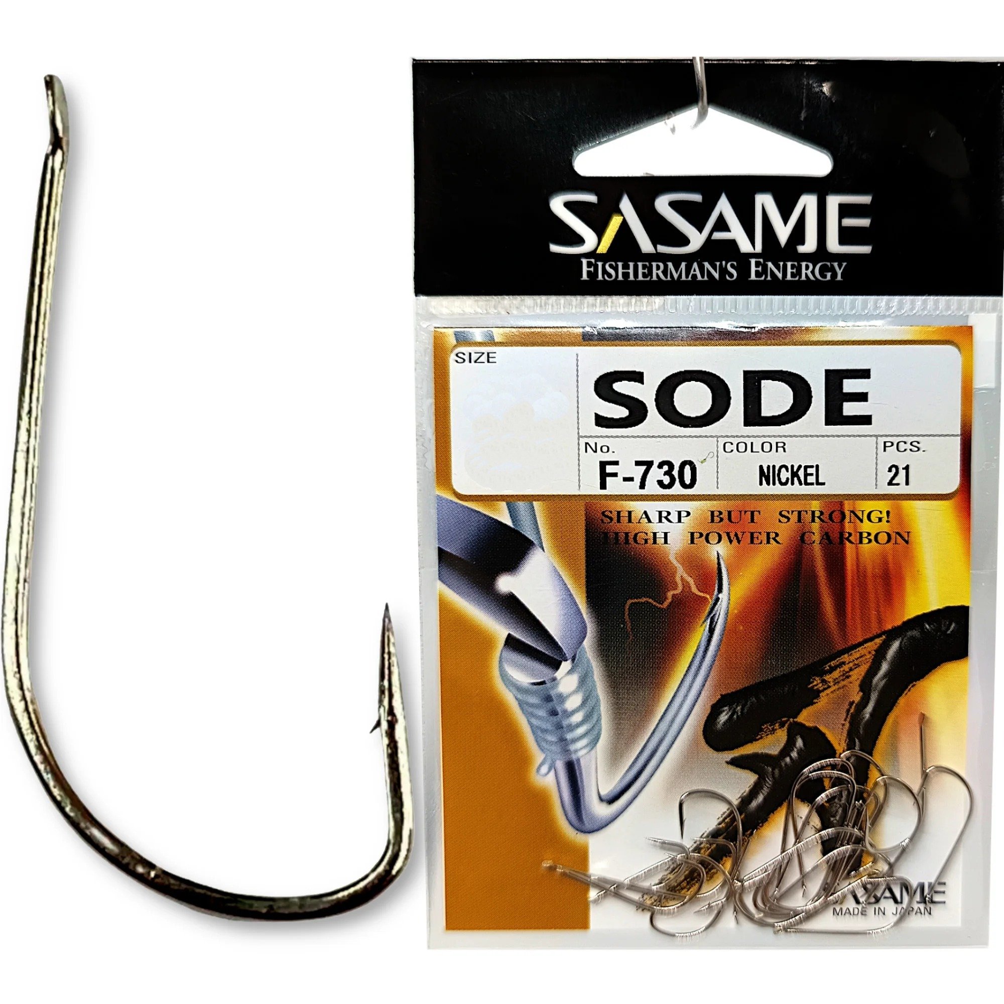Anzol Sasame SODE F-730 Nickel