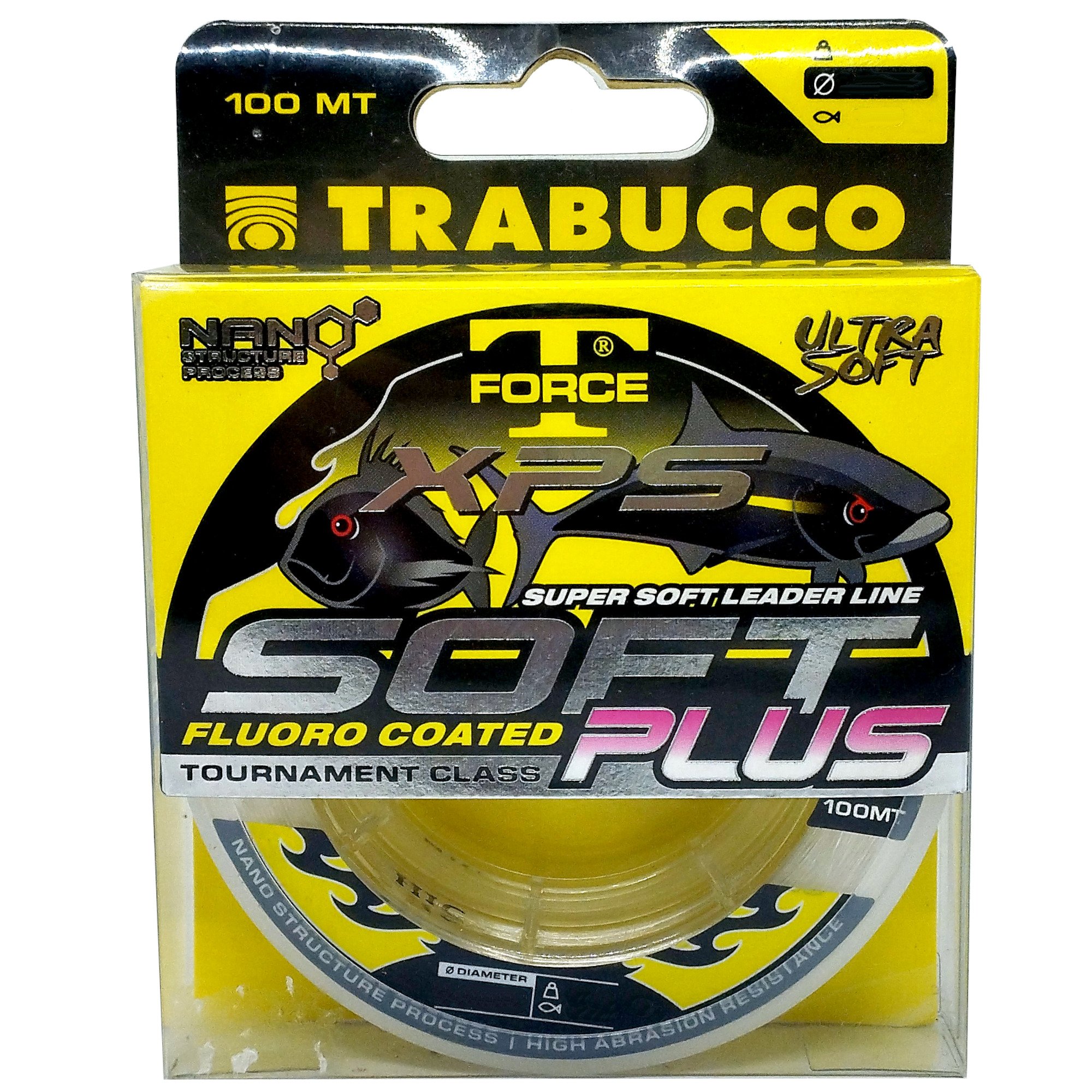 Leader Fluoro Coated Trabucco T-Force XPS Soft Plus 100m