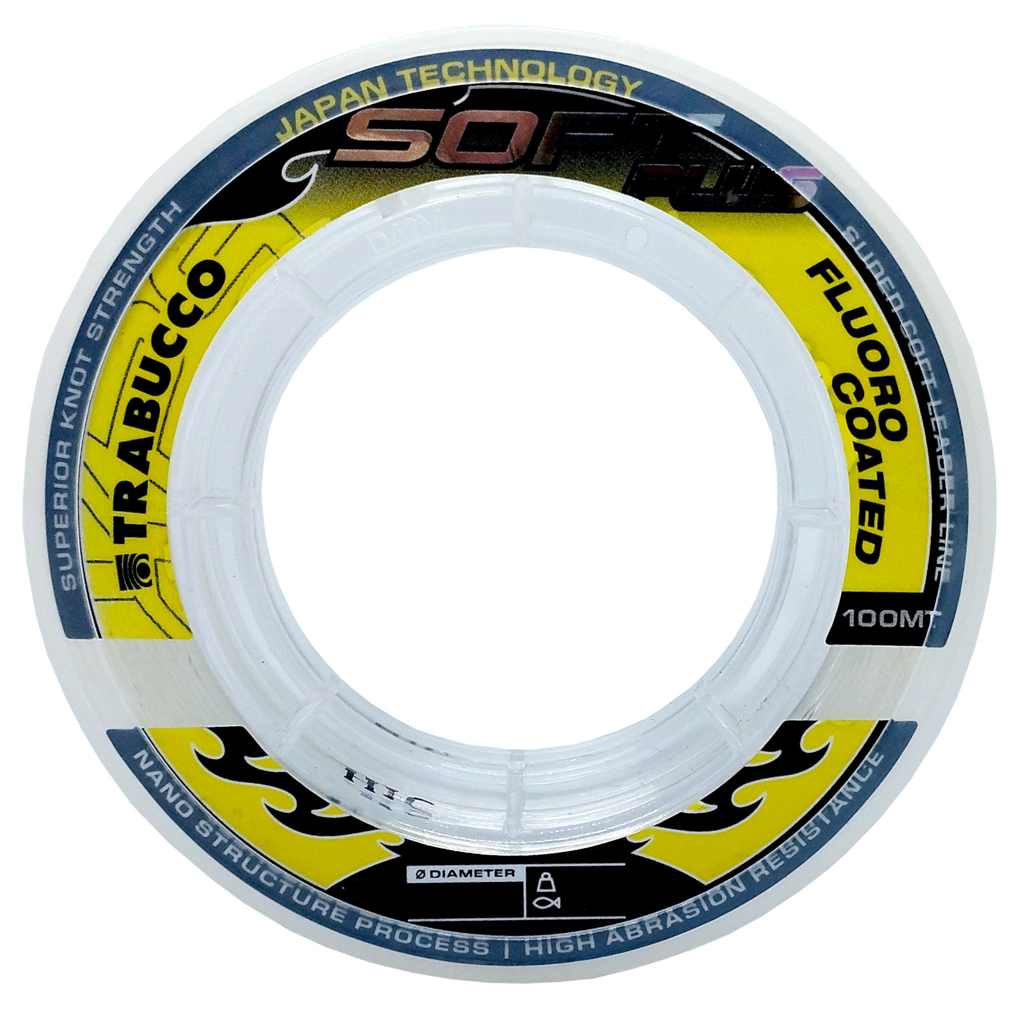 Leader Fluoro Coated Trabucco T-Force XPS Soft Plus 100m