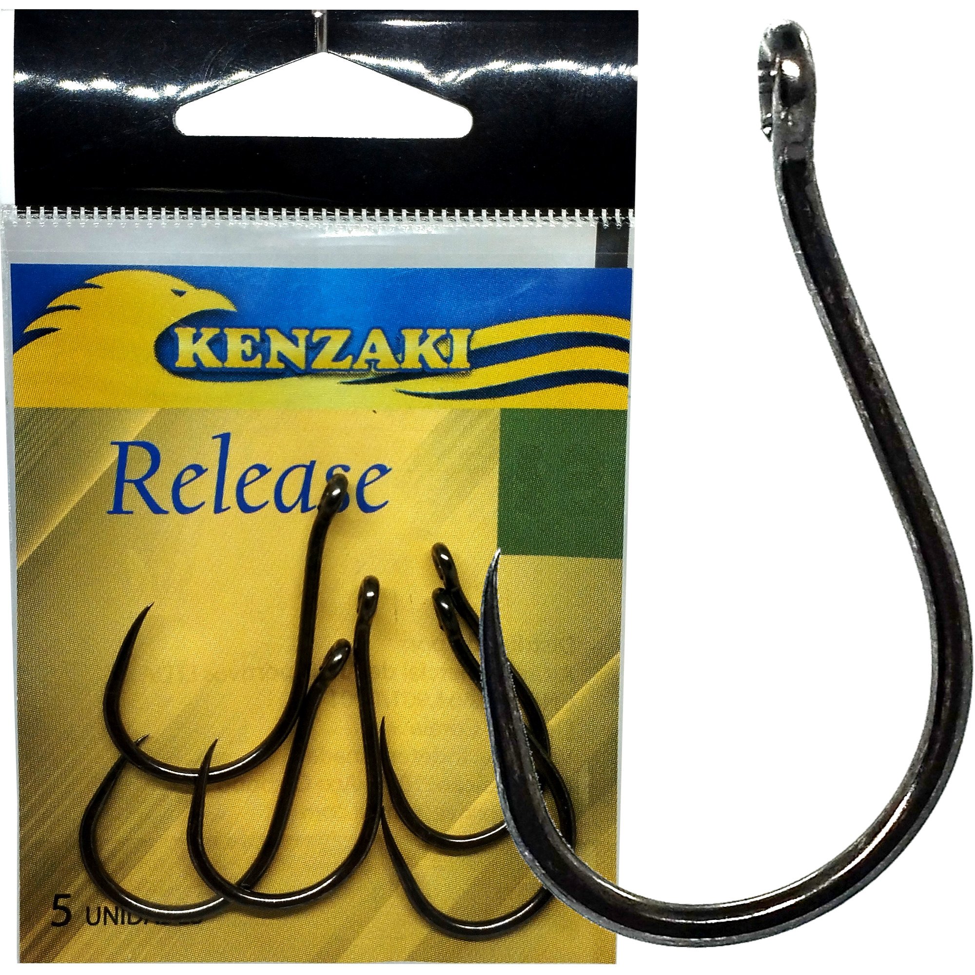 Anzol Crown Octopus Black - 10pçs