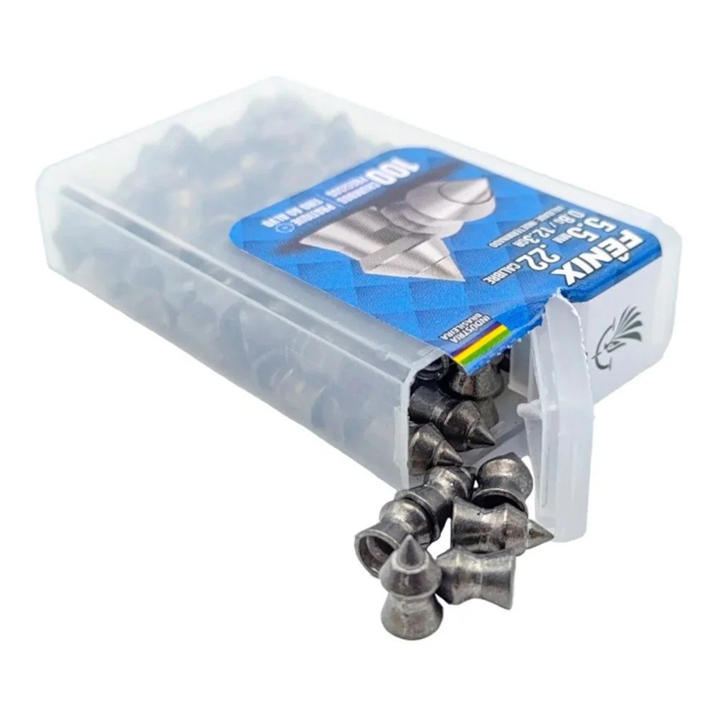 Chumbinho Harpex Fênix 5,5mm .22 C/100un