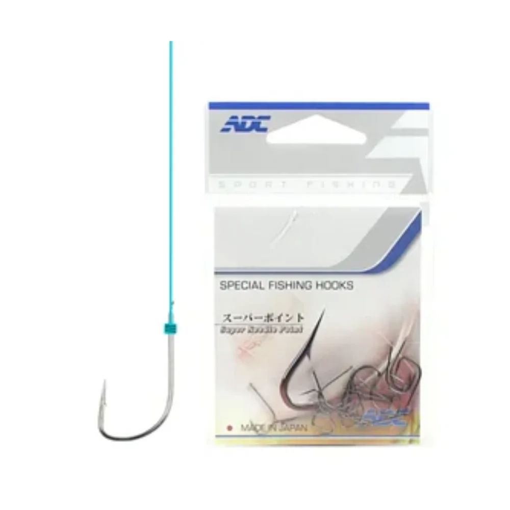 Anzol Black Nickel - ADC 351 Empatado em Nylon