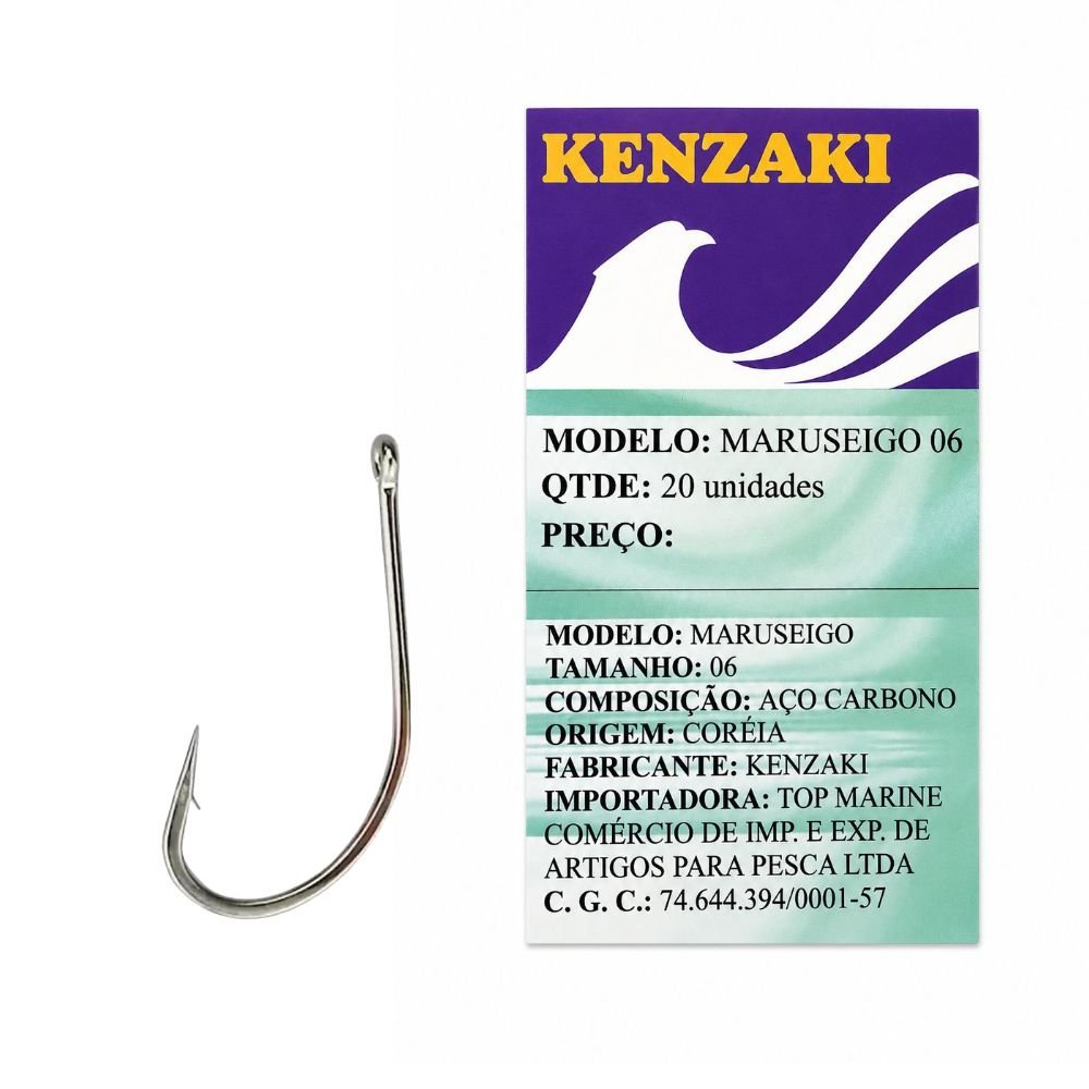 Anzol Kitsune Nickel 9909 Empatado - MX Pesca