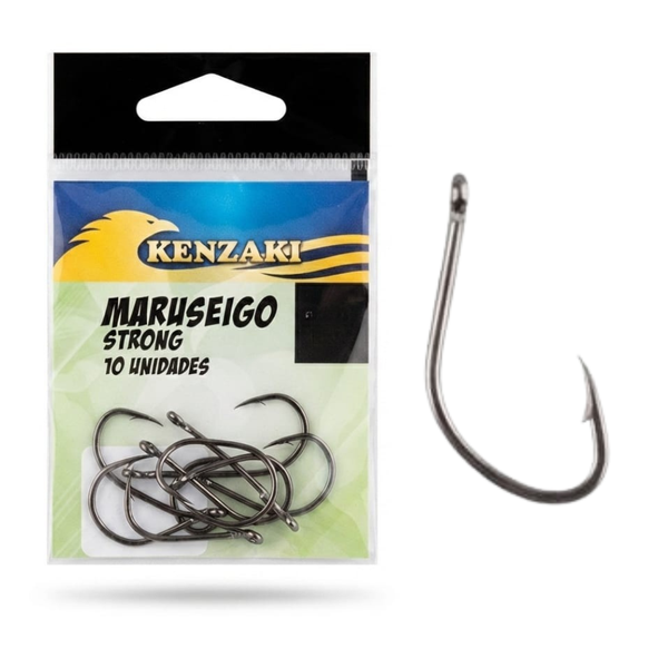 あっこ Anzol Kenzaki Maruseigo Strong Black Nickel Extra Reforçado